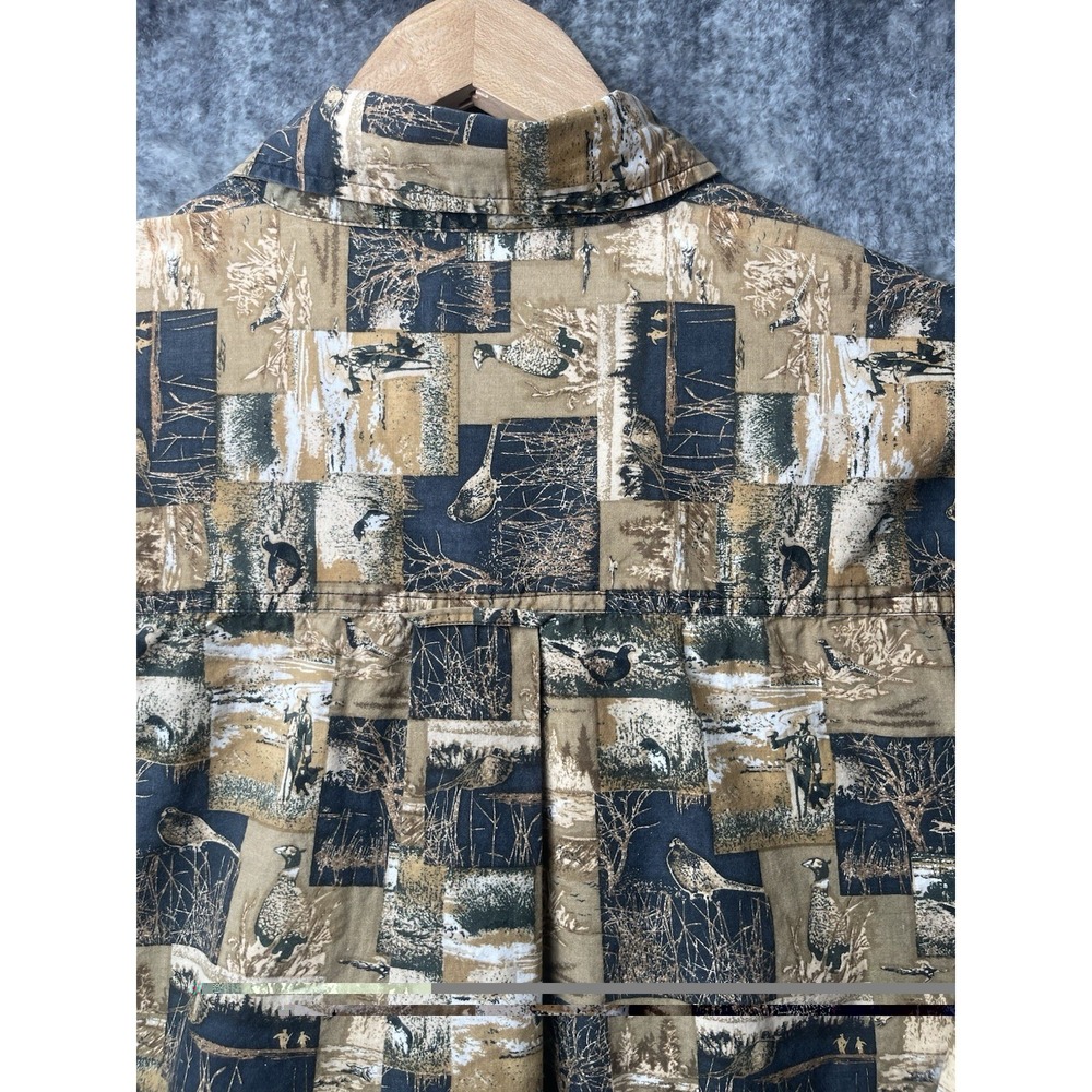 Field & Stream AOP Camo Long Sleeve Mens Large Shirt - Picture 5 of 7
